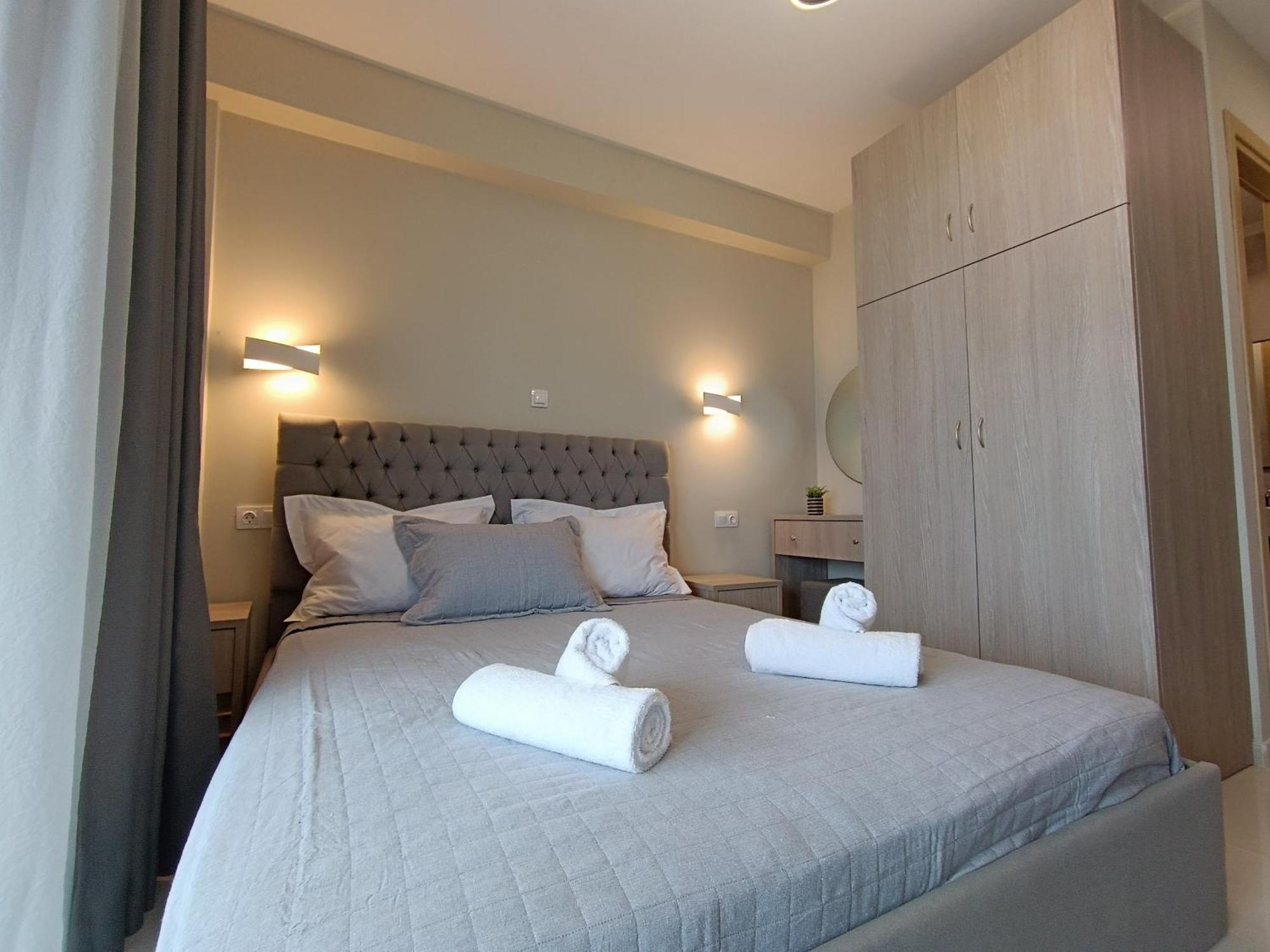 Alta Mare Aparthotel Néa Péramos Bagian luar foto