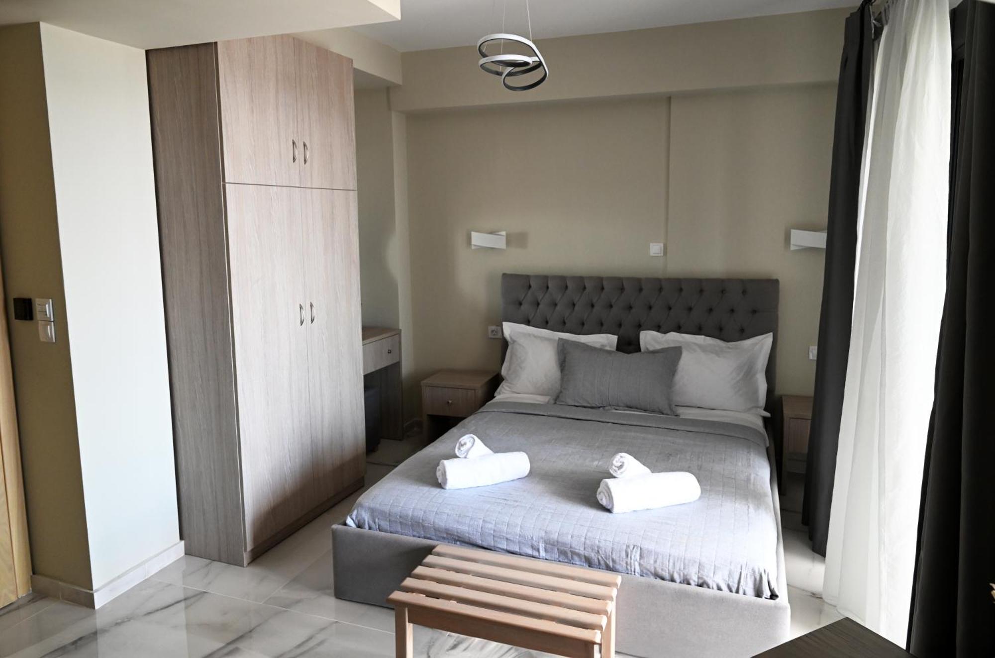 Alta Mare Aparthotel Néa Péramos Bagian luar foto